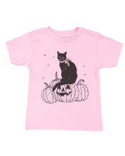 Black Cat on the Prowl - Child Tee Little Mama Shirt Shop