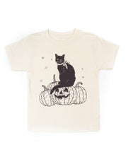 Black Cat on the Prowl - Child Tee Little Mama Shirt Shop