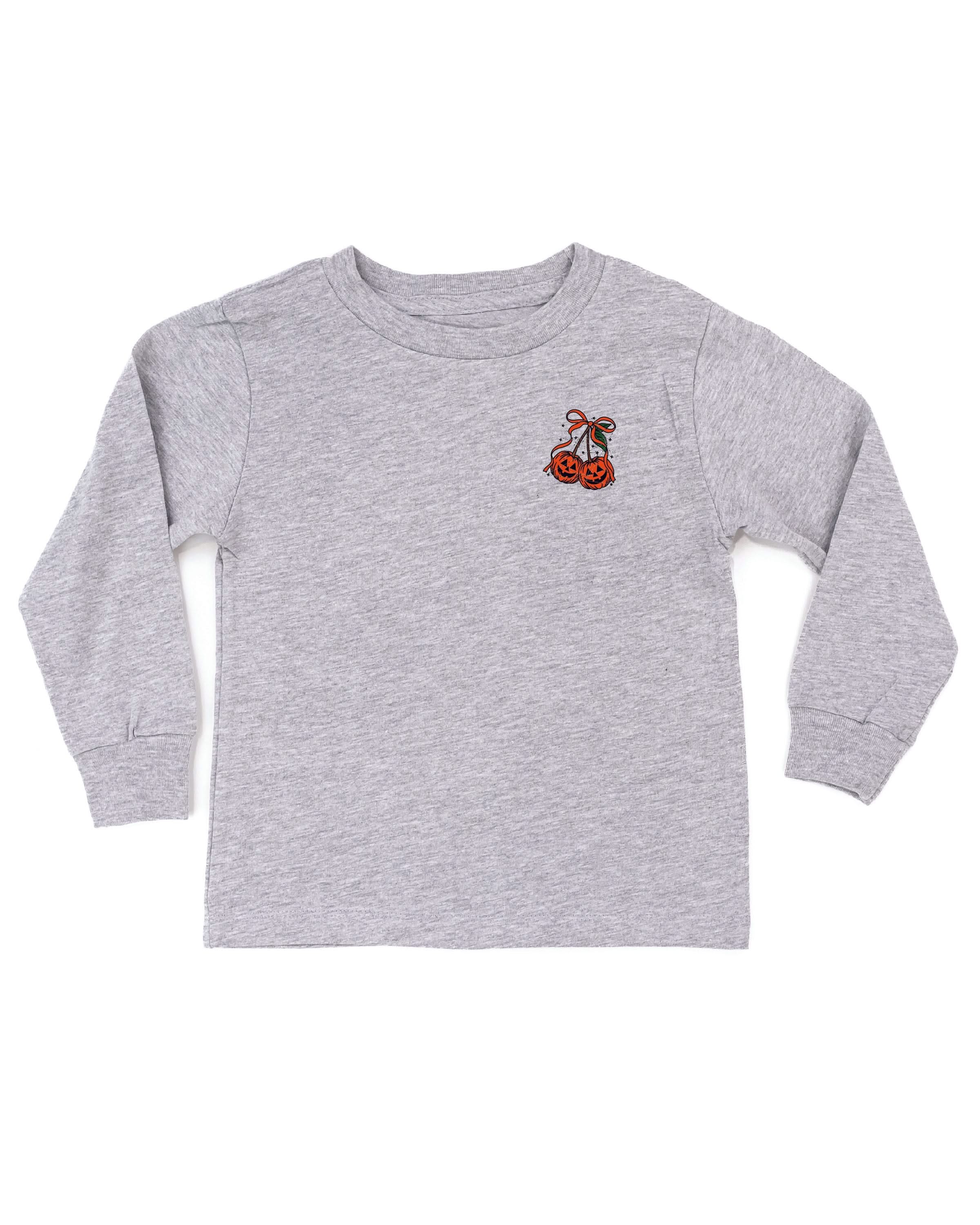 Full of Tricks and Treats (pf&b) - Child Long Sleeve Tee Little Mama Shirt Shop