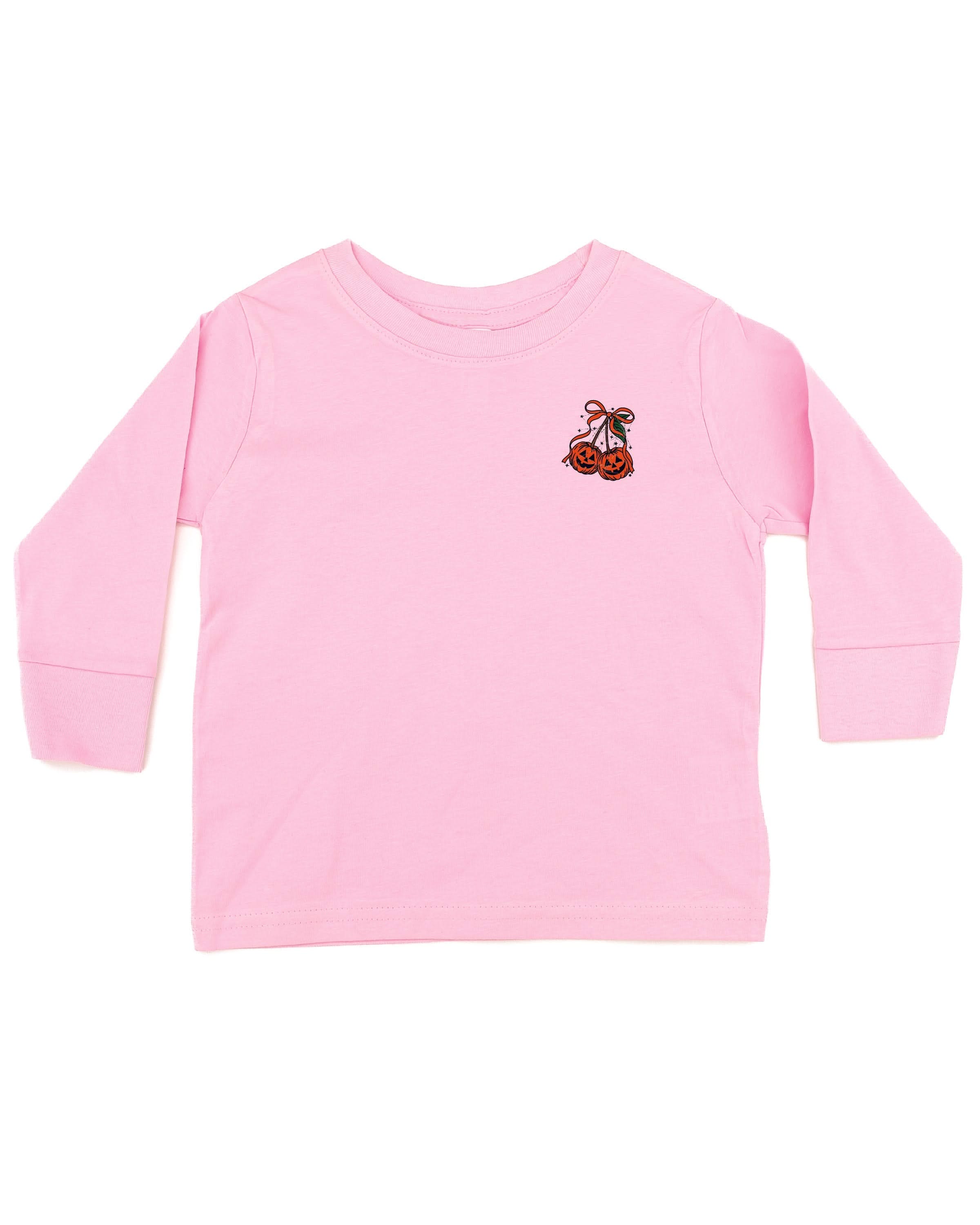 Full of Tricks and Treats (pf&b) - Child Long Sleeve Tee Little Mama Shirt Shop