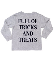 Full of Tricks and Treats (pf&b) - Child Long Sleeve Tee Little Mama Shirt Shop