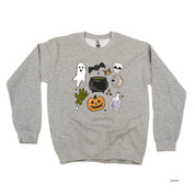 Halloween Things - Basic Fleece Crewneck Little Mama Shirt Shop LLC