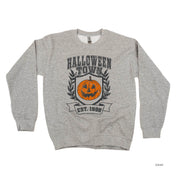 Halloween Town - Basic Fleece Crewneck Little Mama Shirt Shop LLC