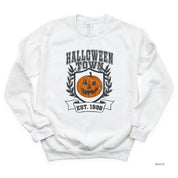 Halloween Town - Basic Fleece Crewneck Little Mama Shirt Shop LLC