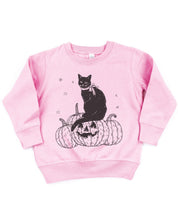 Black Cat on the Prowl - Child Sweater Little Mama Shirt Shop
