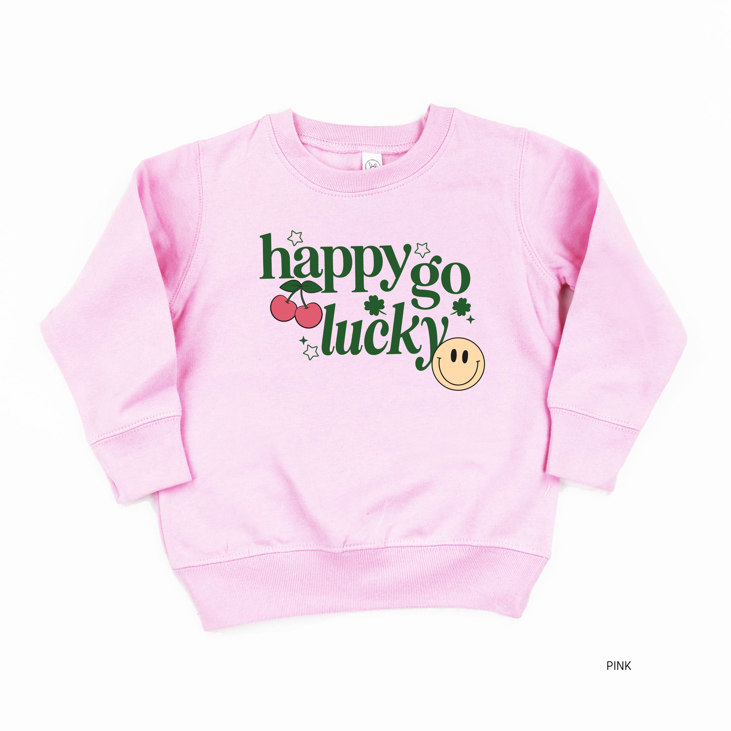Happy Go Lucky - Child Sweater Little Mama Shirt Shop
