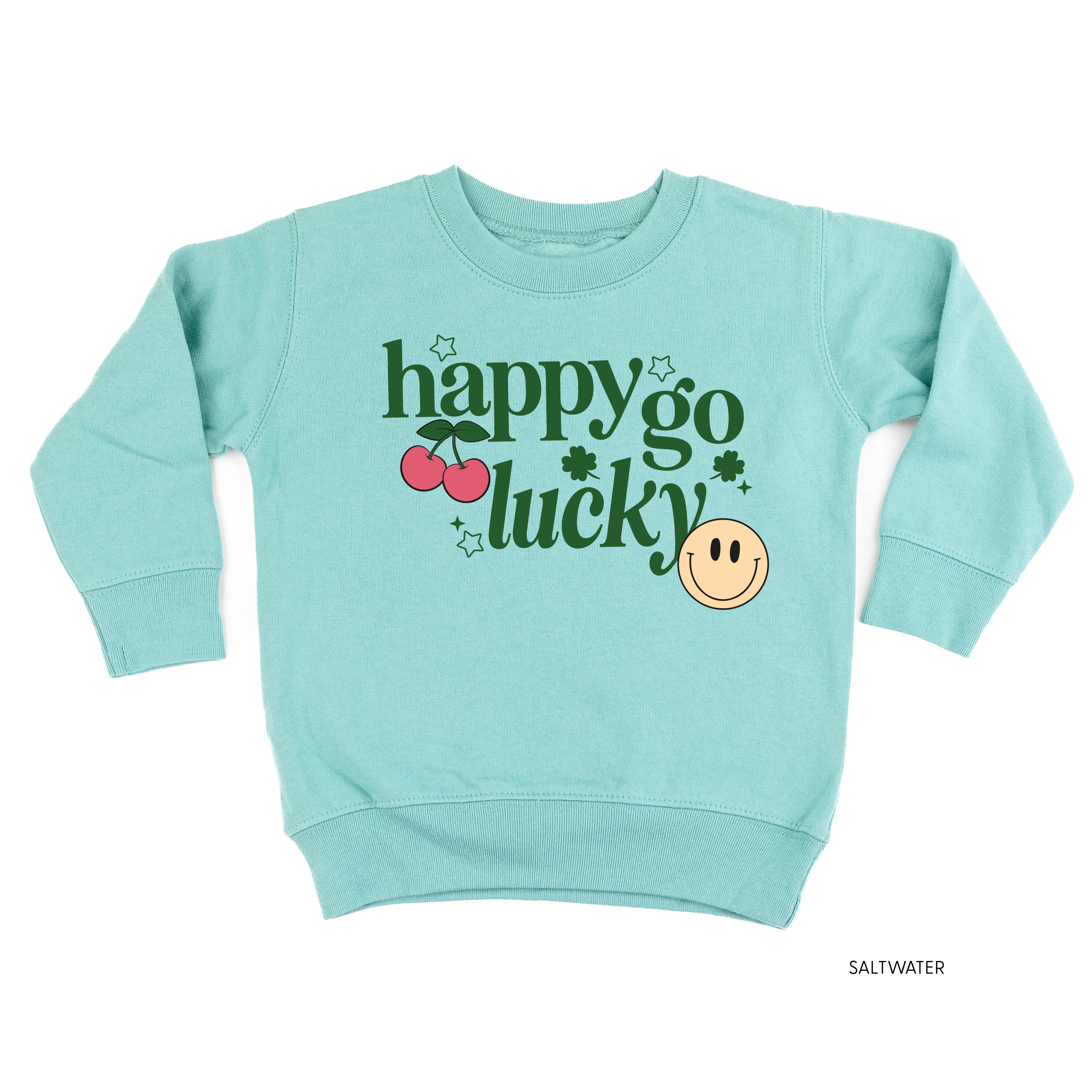 Happy Go Lucky - Child Sweater Little Mama Shirt Shop