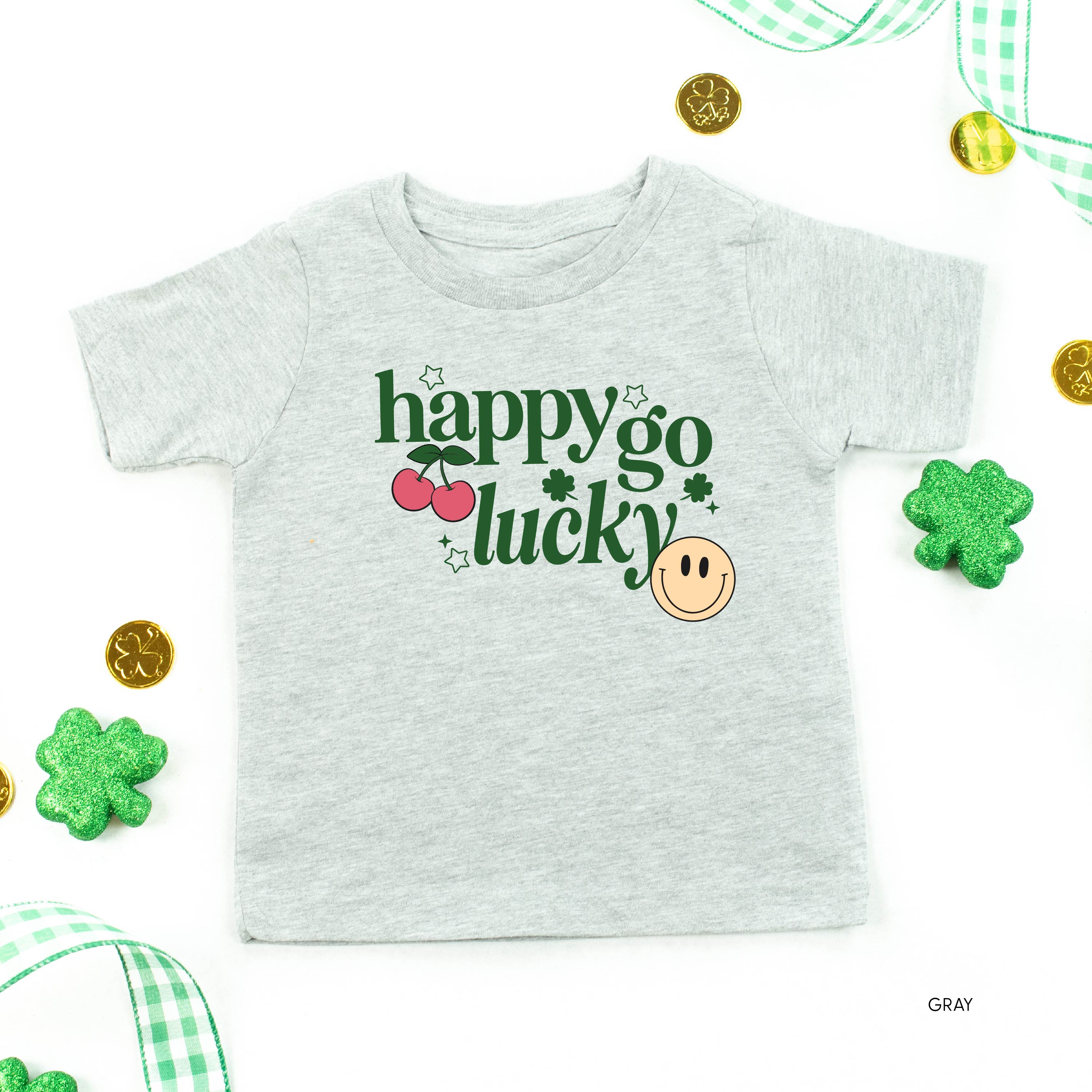 Happy Go Lucky - Child Tee Little Mama Shirt Shop