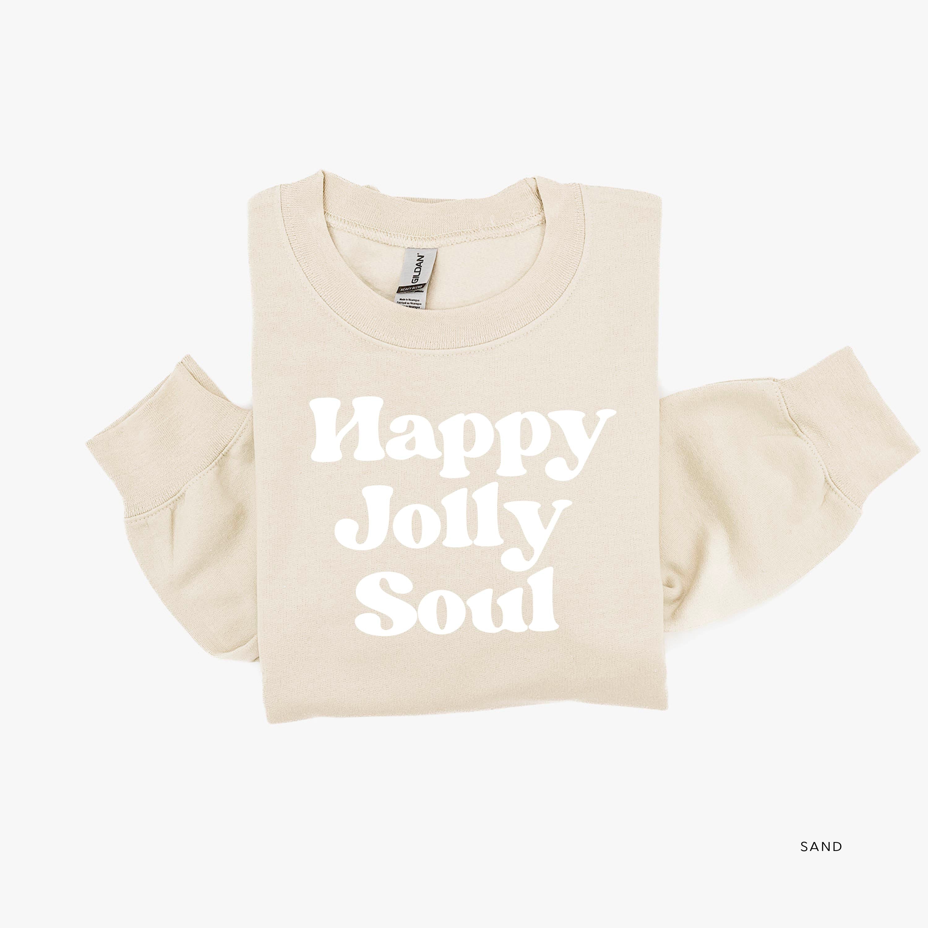 Happy Jolly Soul - BASIC Fleece Little Mama Shirt Shop LLC