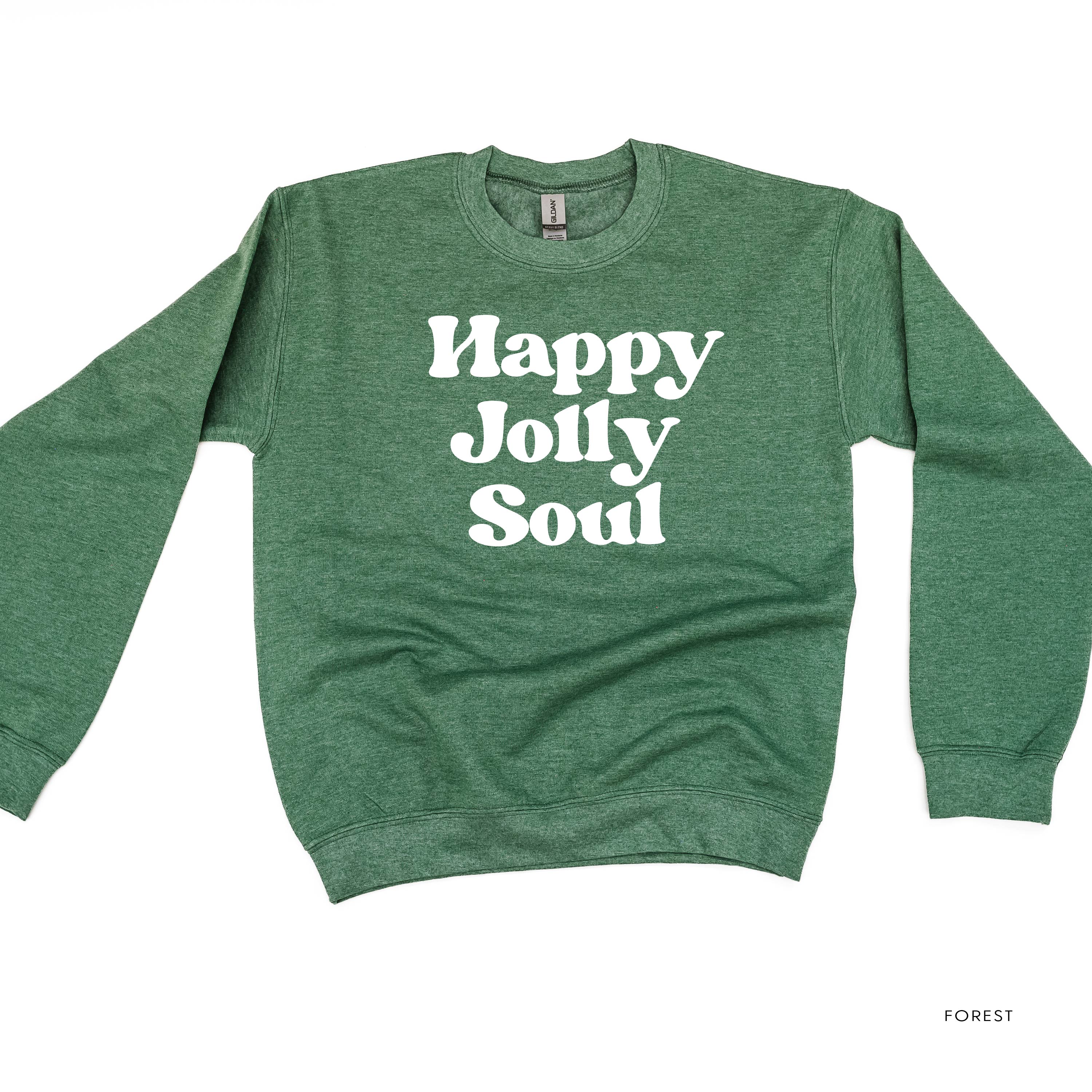 Happy Jolly Soul - BASIC Fleece Little Mama Shirt Shop LLC