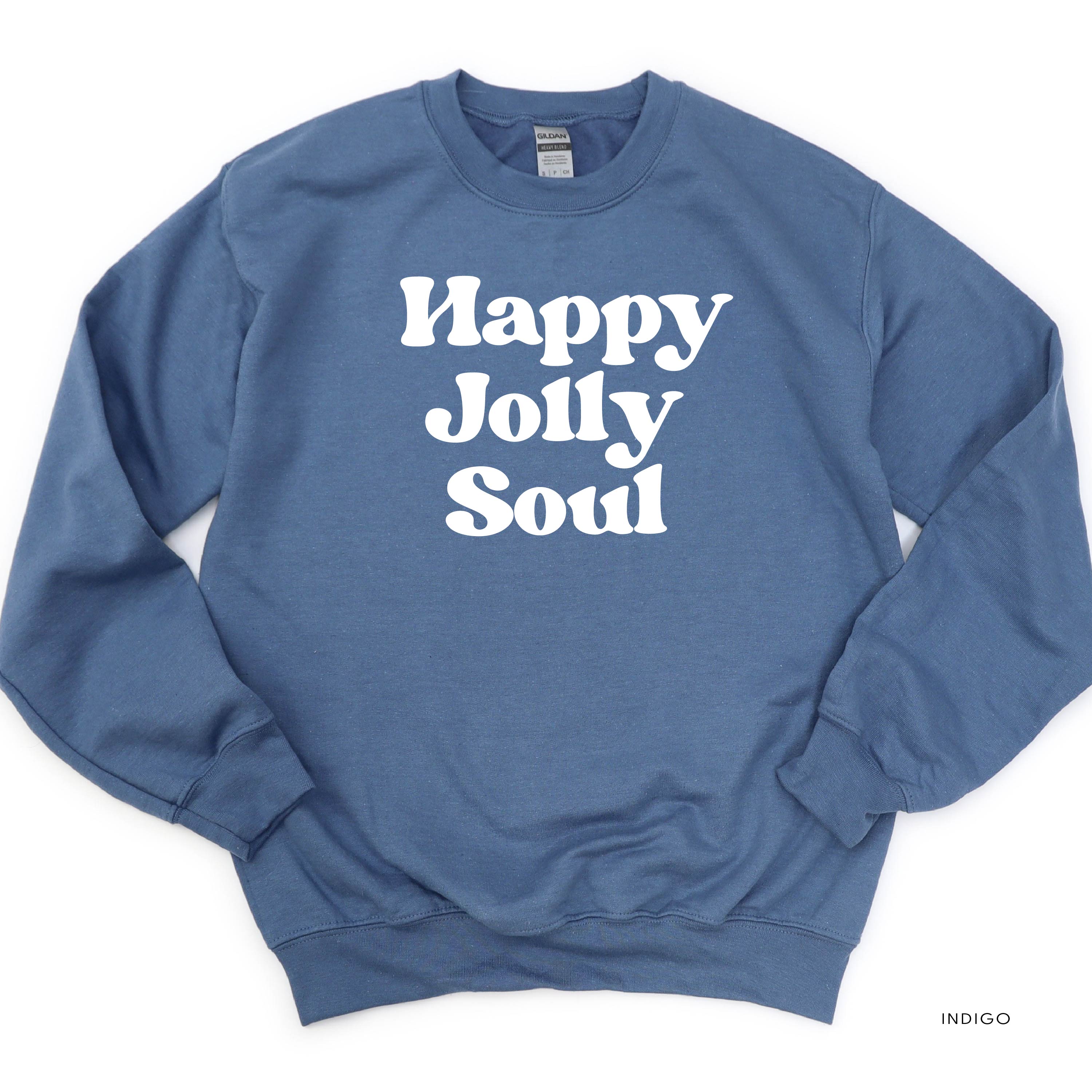 Happy Jolly Soul - BASIC Fleece Little Mama Shirt Shop LLC