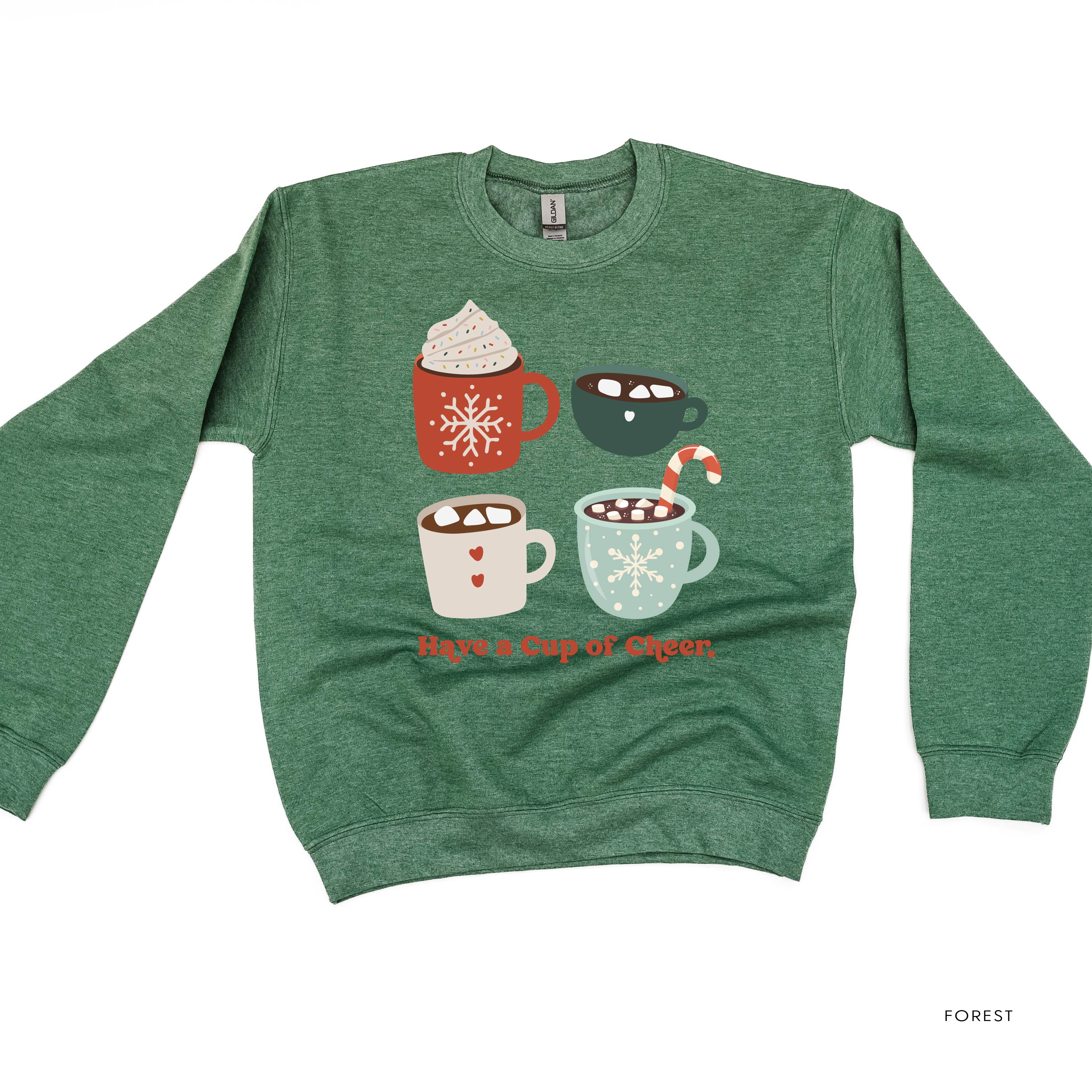 Have A Cup Of Cheer - BASIC Fleece Little Mama Shirt Shop LLC
