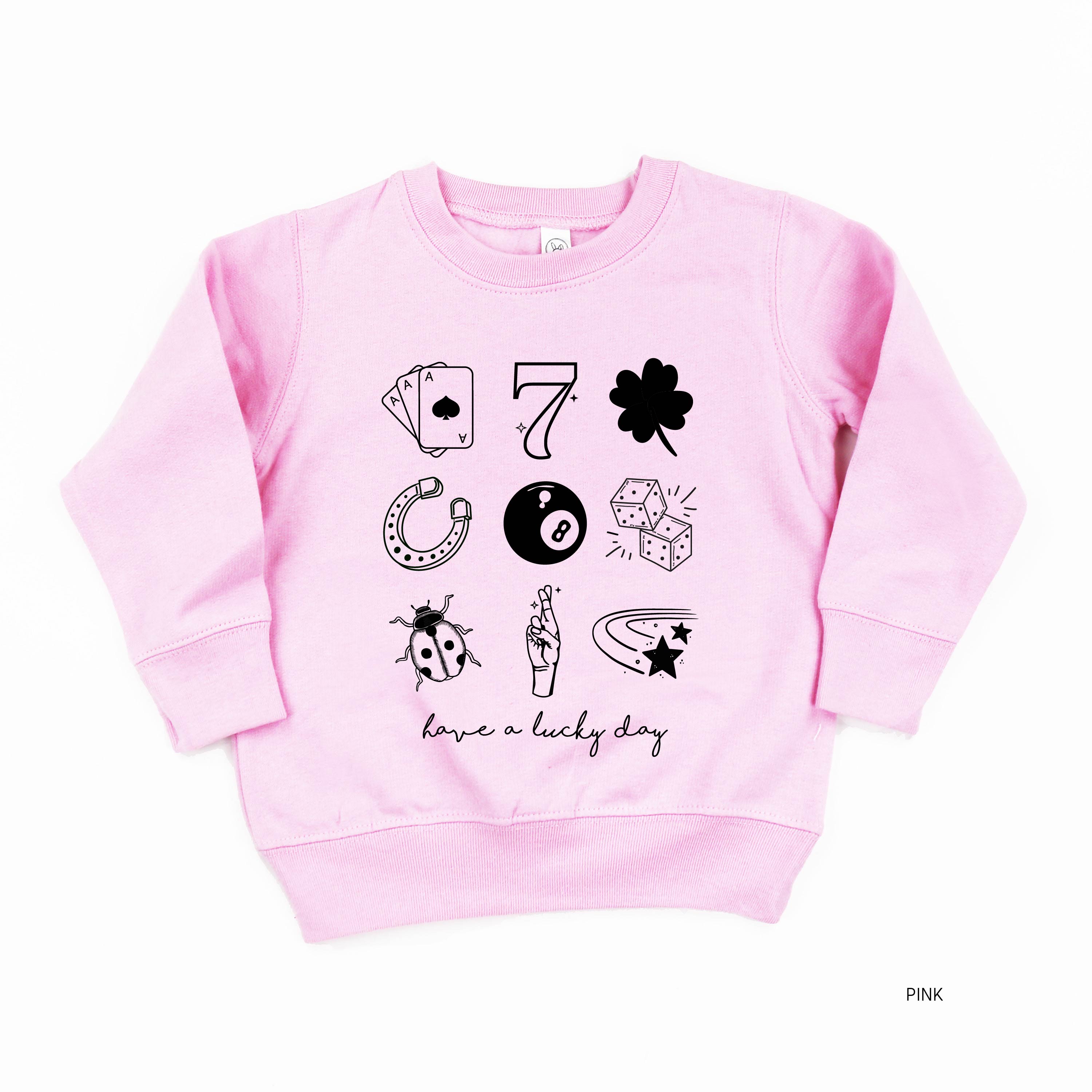 Have A Lucky Day - Child Sweater Little Mama Shirt Shop