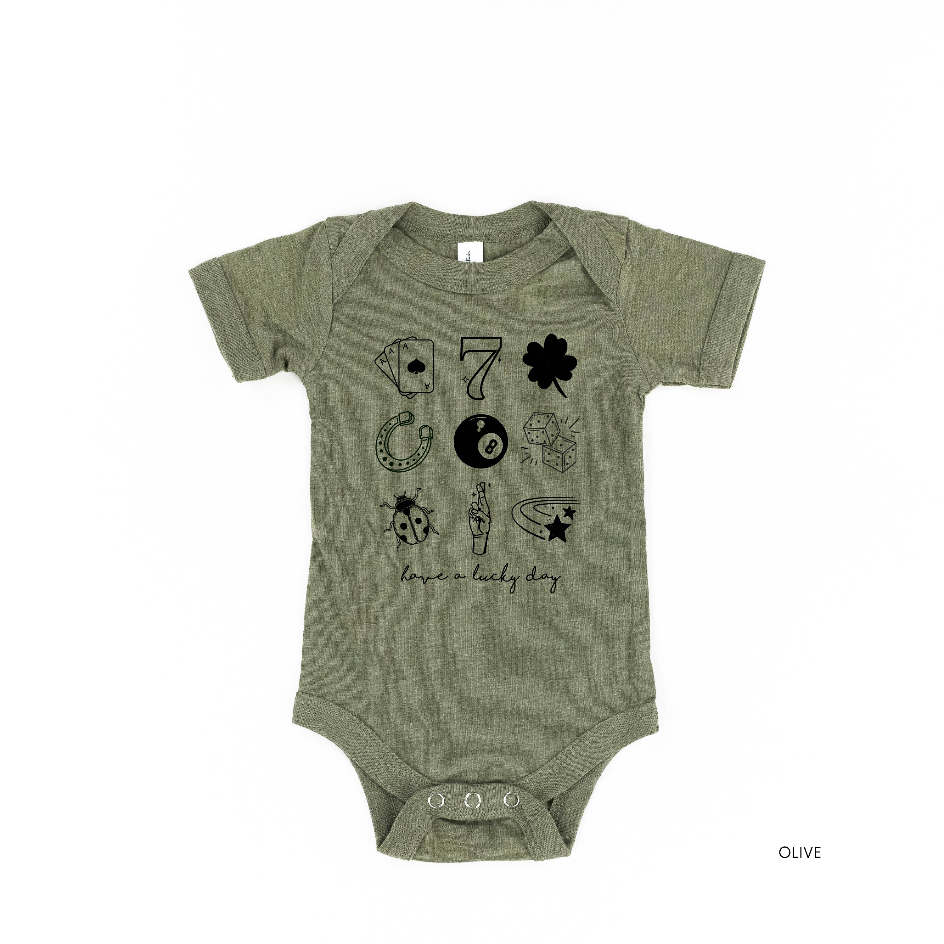 Have A Lucky Day - Infant Bodysuit/Tee Little Mama Shirt Shop