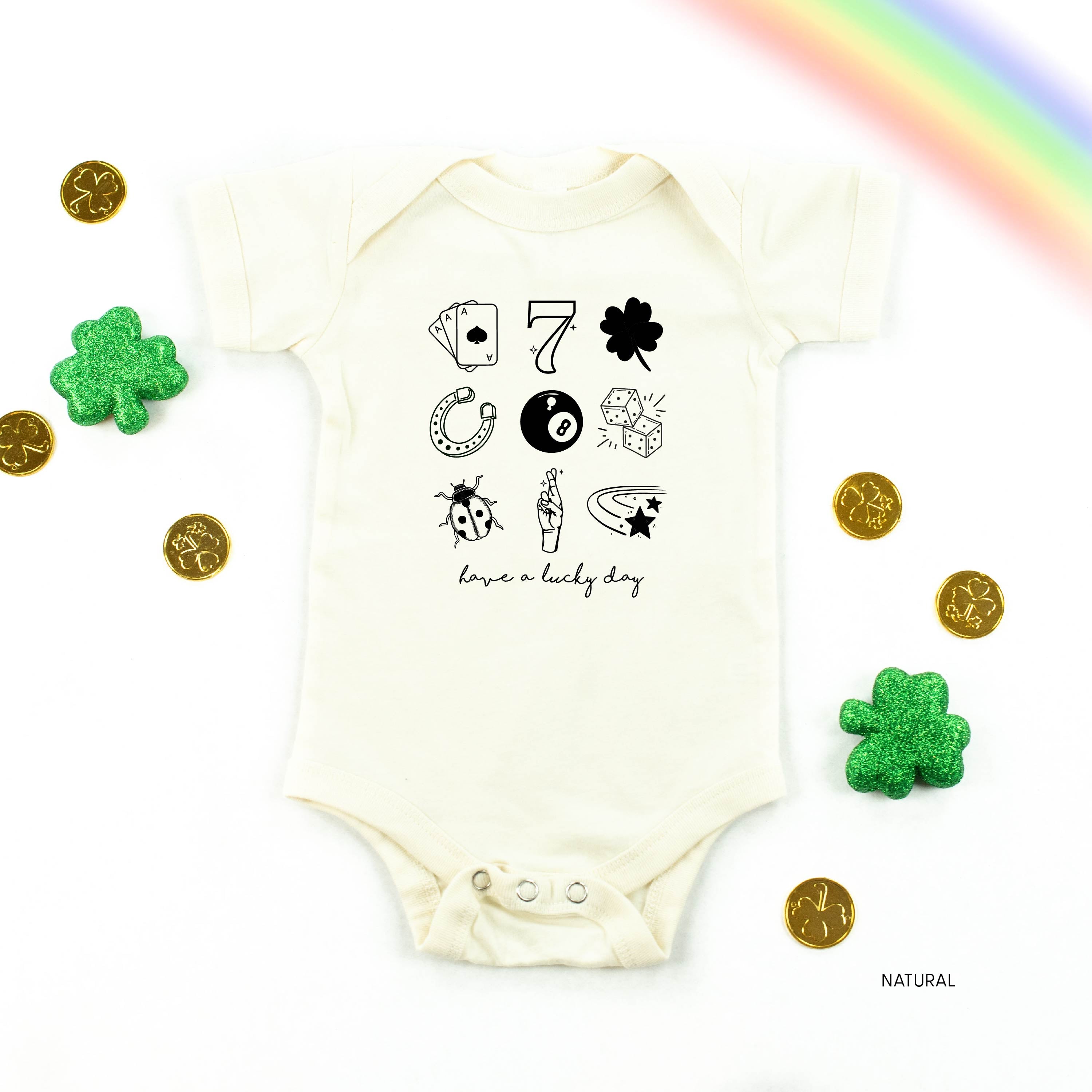 Have A Lucky Day - Infant Bodysuit/Tee Little Mama Shirt Shop