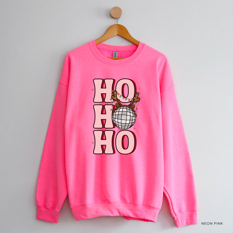 Ho Ho Ho - Disco Ball - BASIC Fleece