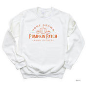 Home Grown Pumpkin Patch - Basic Fleece Crewneck Little Mama Shirt Shop LLC