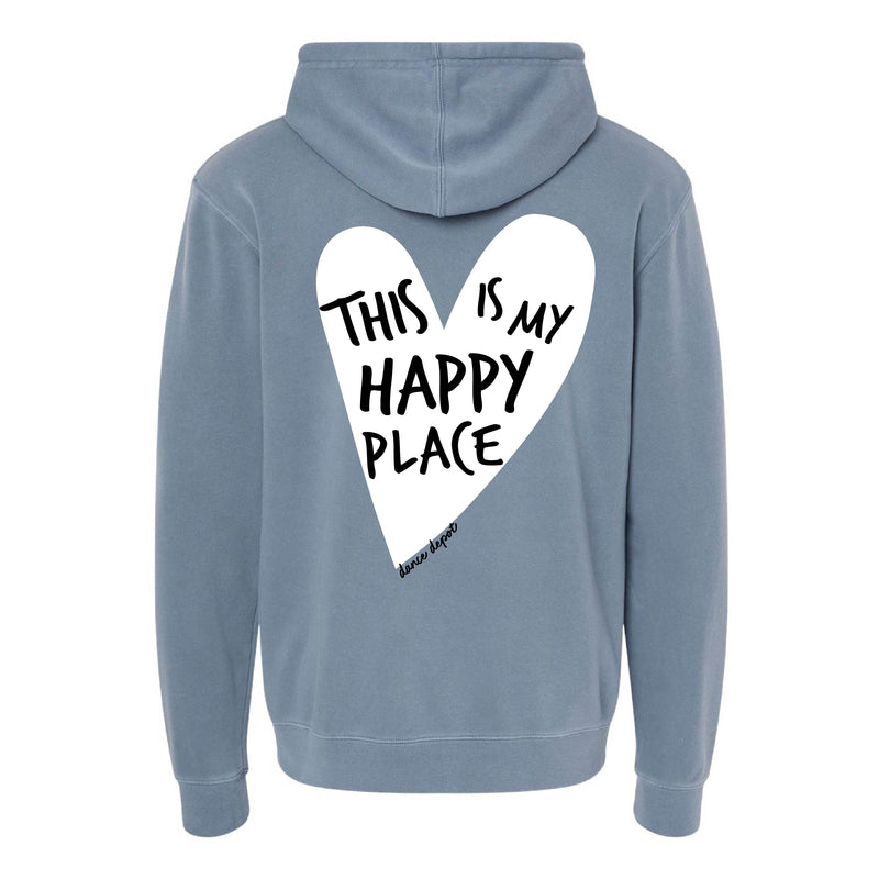 Dance Depot - This Is My Happy Place - Pigment HOODIE