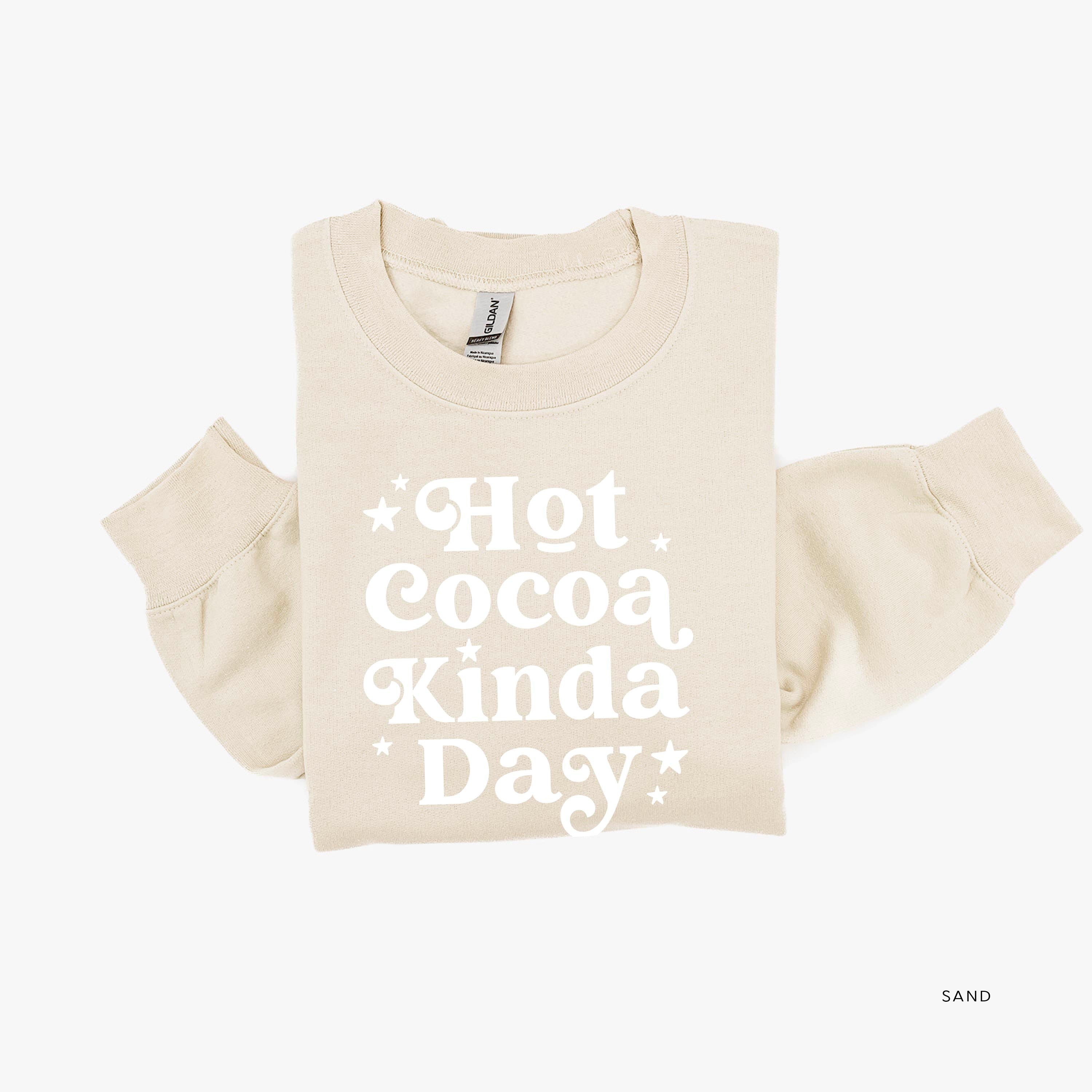 Hot Cocoa Kinda Day - BASIC Fleece Little Mama Shirt Shop LLC