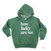 How Lucky Are We - Child HOODIE Little Mama Shirt Shop