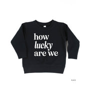 How Lucky Are We - Child Sweater Little Mama Shirt Shop