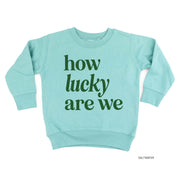 How Lucky Are We - Child Sweater Little Mama Shirt Shop