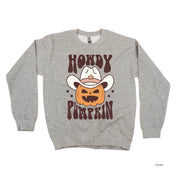 Howdy Pumpkin - Basic Fleece Crewneck Little Mama Shirt Shop LLC