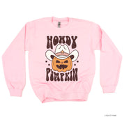 Howdy Pumpkin - Basic Fleece Crewneck Little Mama Shirt Shop LLC