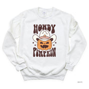 Howdy Pumpkin - Basic Fleece Crewneck Little Mama Shirt Shop LLC
