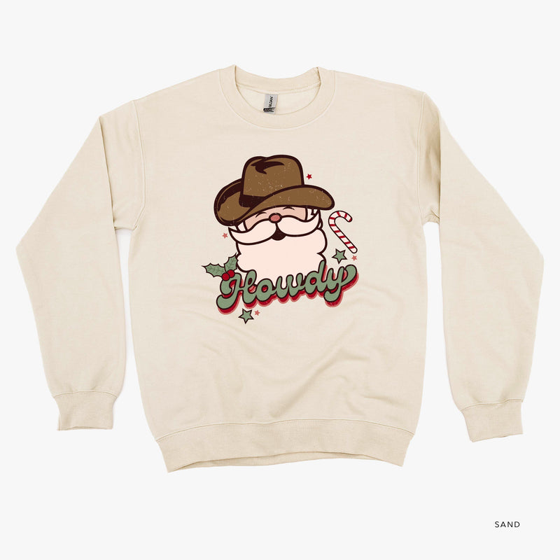 Howdy - Cowboy Santa - BASIC Fleece