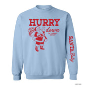 Hurry Down The Chimney Tonight (sd) - BASIC Fleece Little Mama Shirt Shop LLC