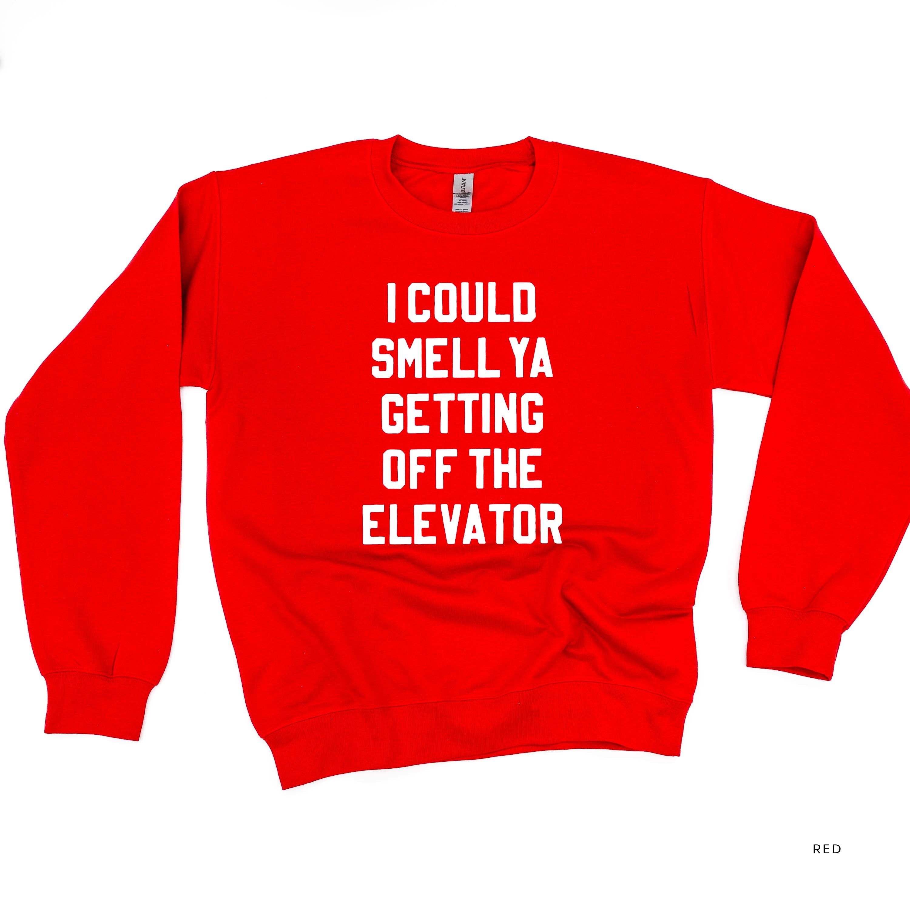 I Could Smell Ya Getting Off The Elevator - BASIC Fleece Little Mama Shirt Shop LLC