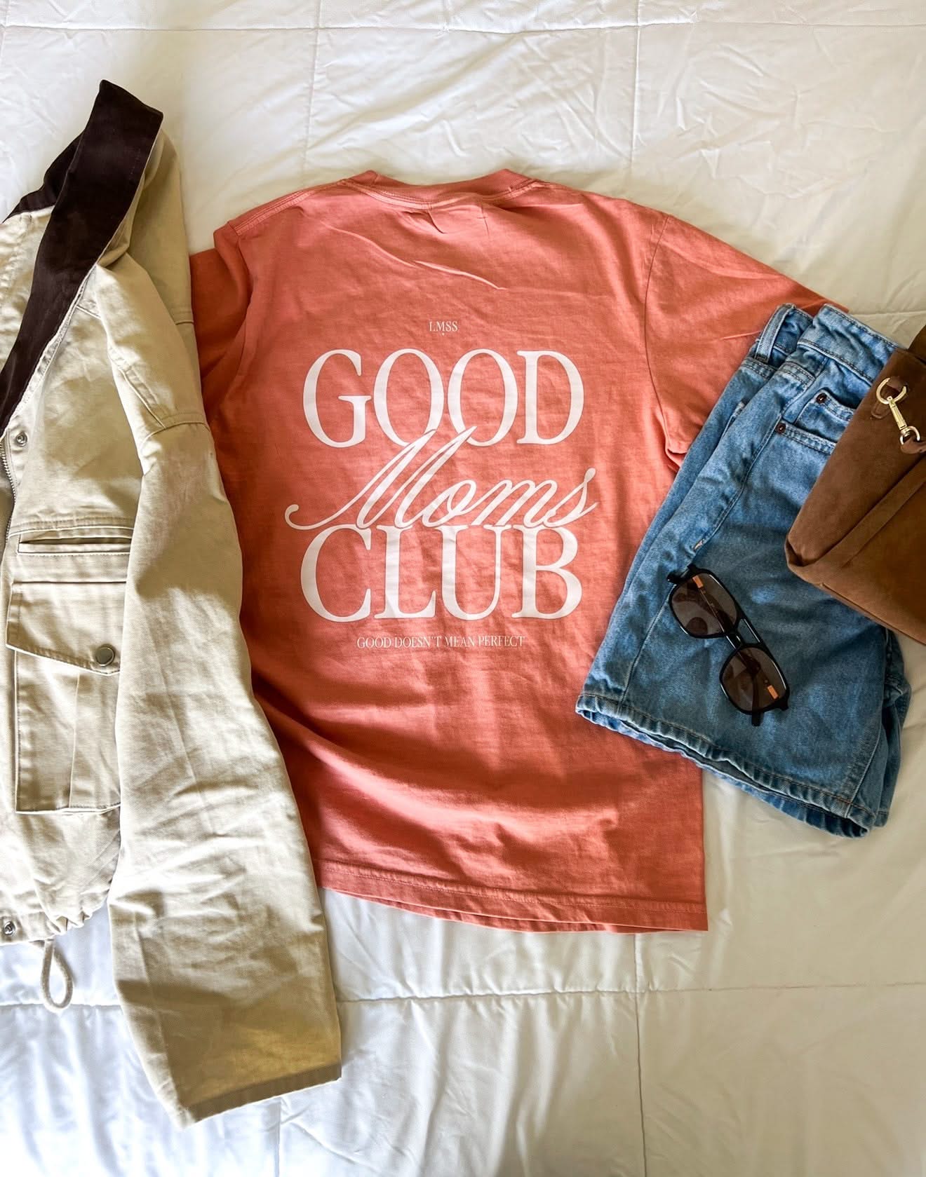 Good Moms Club - Mother's Day 2026 - Comfort Colors Tee Little Mama Shirt Shop LLC