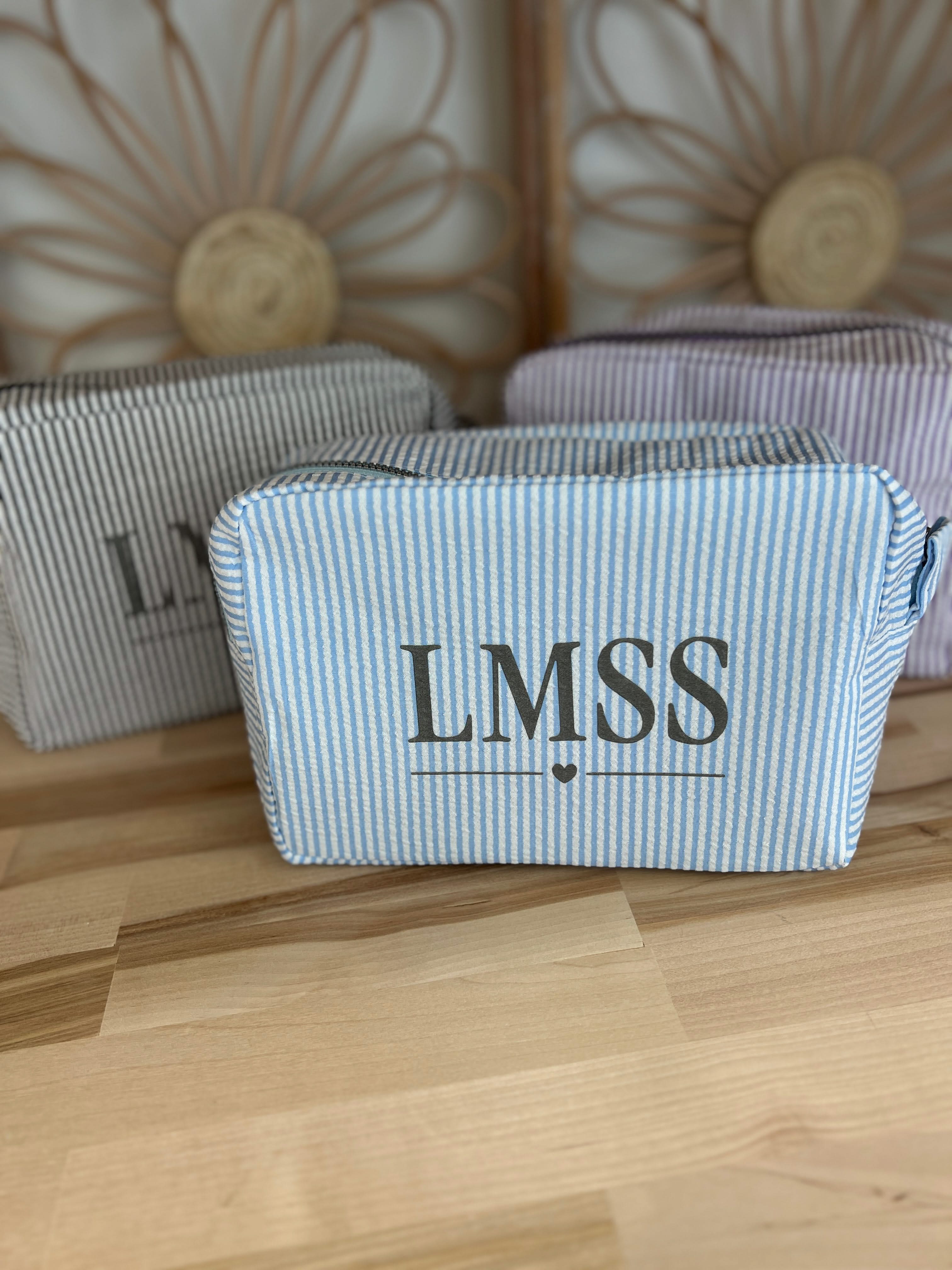 LMSS Logo Cosmetic Bag – Makeup & Travel Pouch | Little Mama Shirt Shop Little Mama Shirt Shop LLC