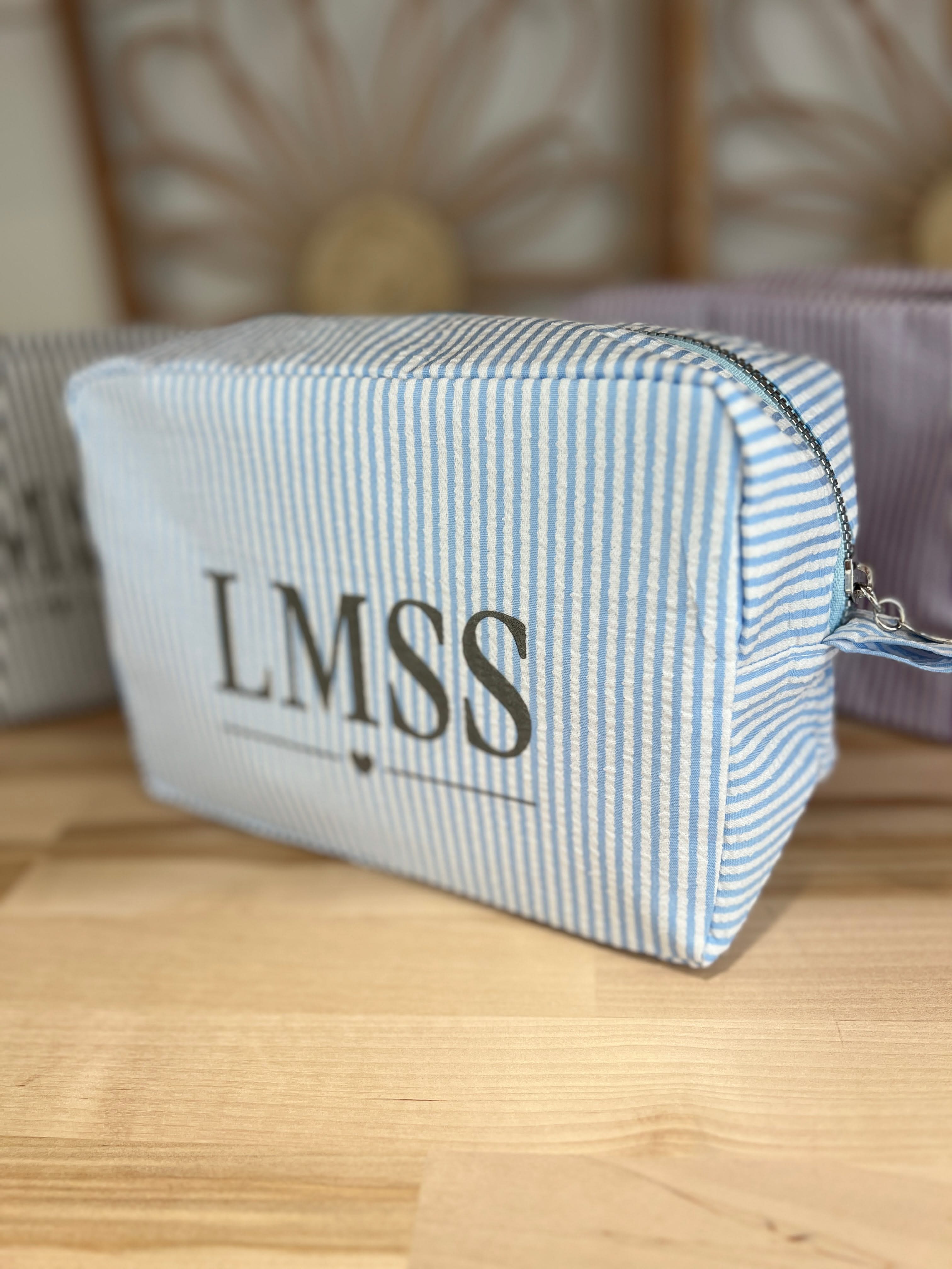 LMSS Logo Cosmetic Bag – Makeup & Travel Pouch | Little Mama Shirt Shop Little Mama Shirt Shop LLC