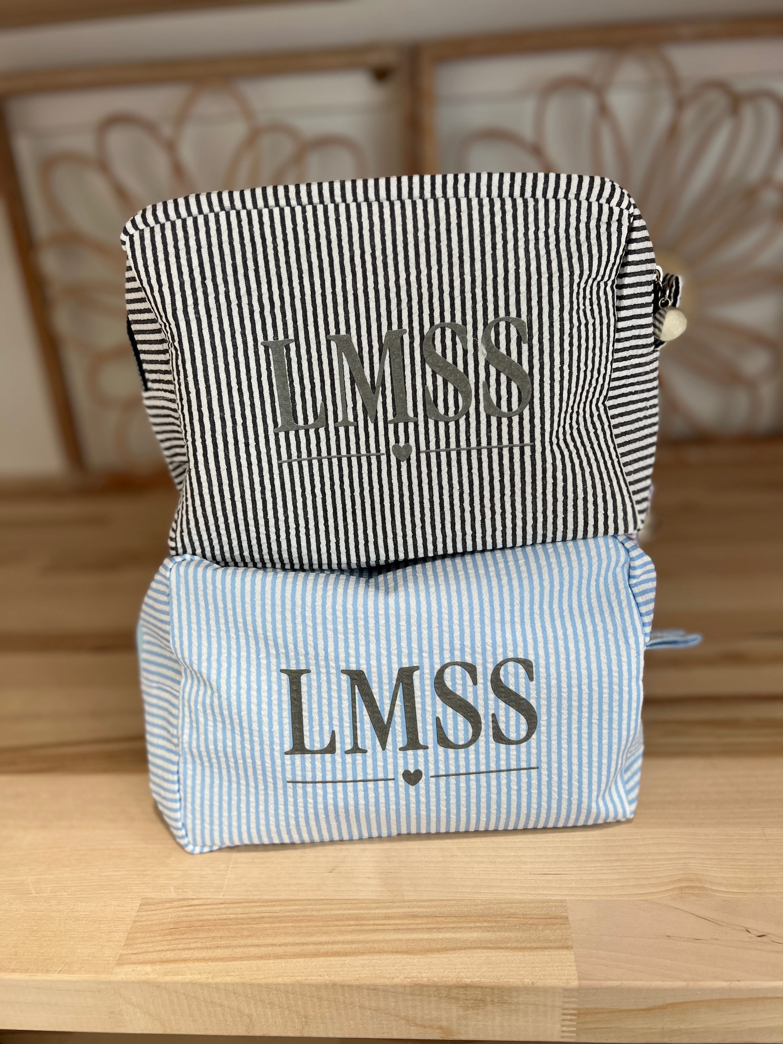 LMSS Logo Cosmetic Bag – Makeup & Travel Pouch | Little Mama Shirt Shop Little Mama Shirt Shop LLC