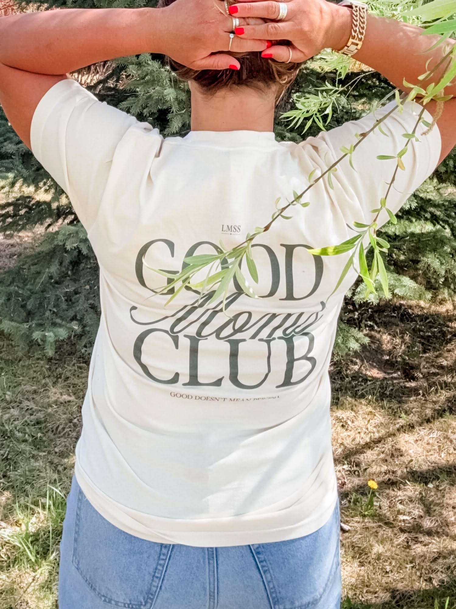 Good Moms Club - Comfort Colors Tee Little Mama Shirt Shop LLC