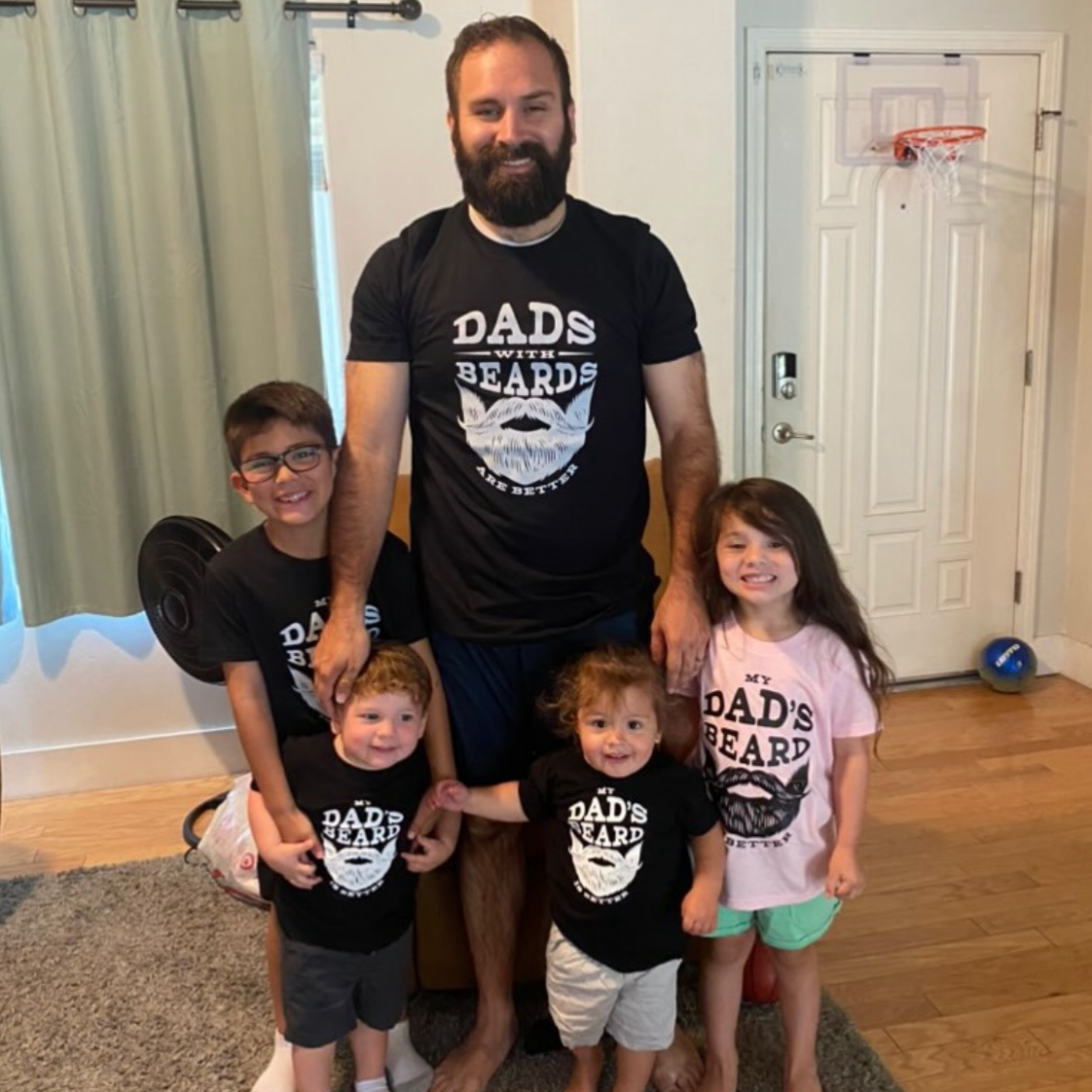My Dad's Beard Is Better - Child Tee Little Mama Shirt Shop