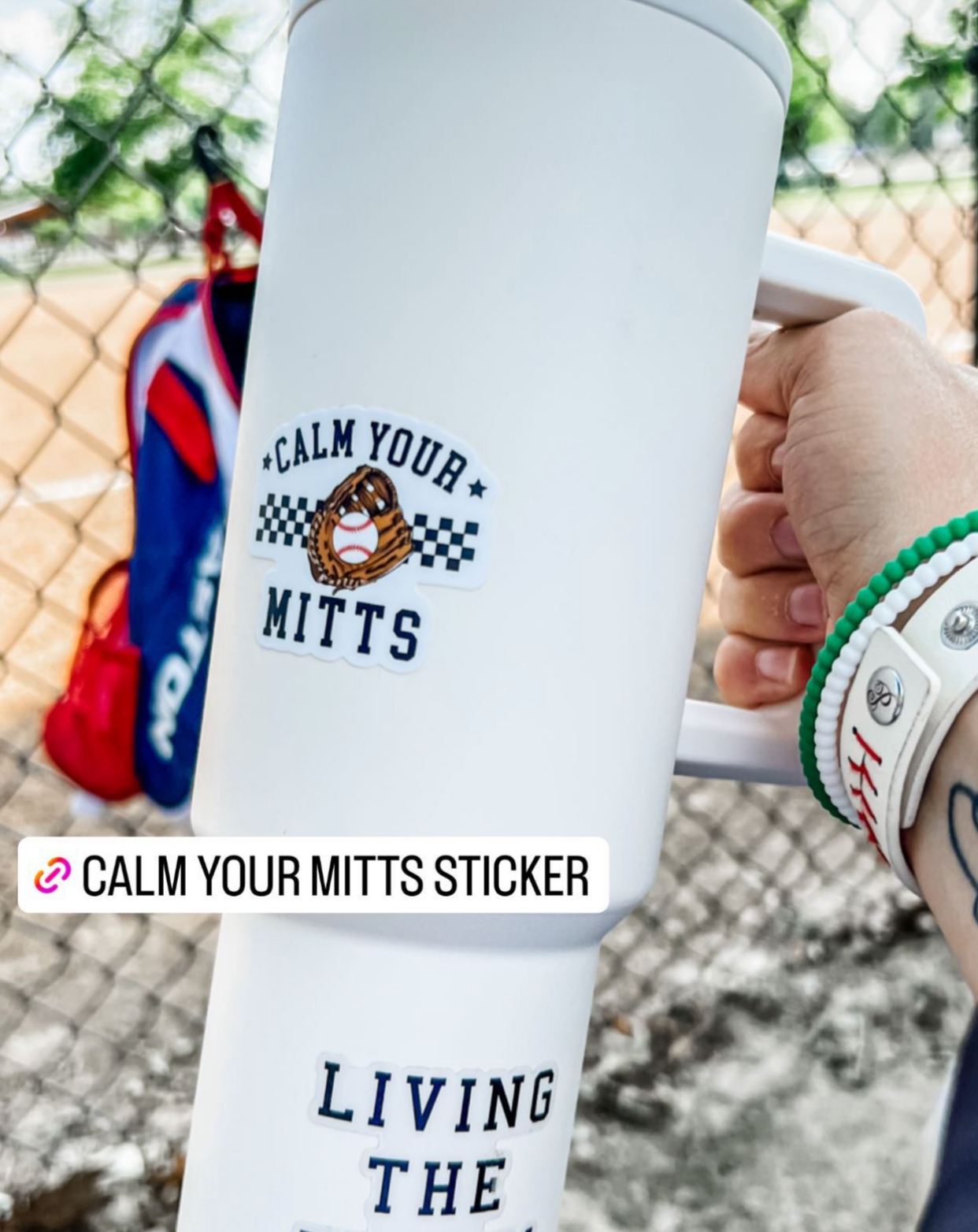 LMSS® STICKER - CALM YOUR MITTS Little Mama Shirt Shop LLC