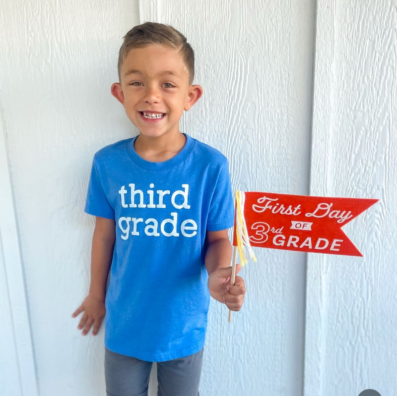 Third Grade - Short Sleeve Child Shirt