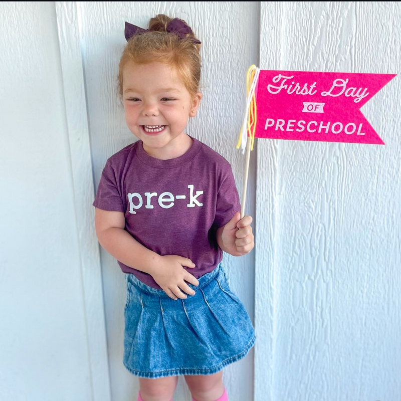 Pre-K - Short Sleeve Child Shirt