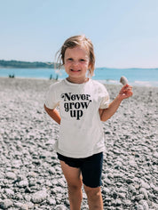 Never Grow Up - Child Shirt Little Mama Shirt Shop