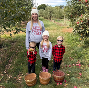 Apple Picking Crew - Basic Fleece Crewneck Little Mama Shirt Shop LLC