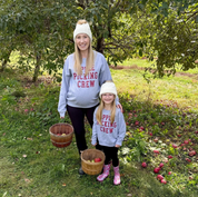 Apple Picking Crew - Basic Fleece Crewneck Little Mama Shirt Shop LLC
