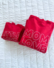 Mom Love Club + Little Love Club Matching Crewneck Set – Valentine’s Day | Little Mama Shirt Shop Little Mama Shirt Shop LLC