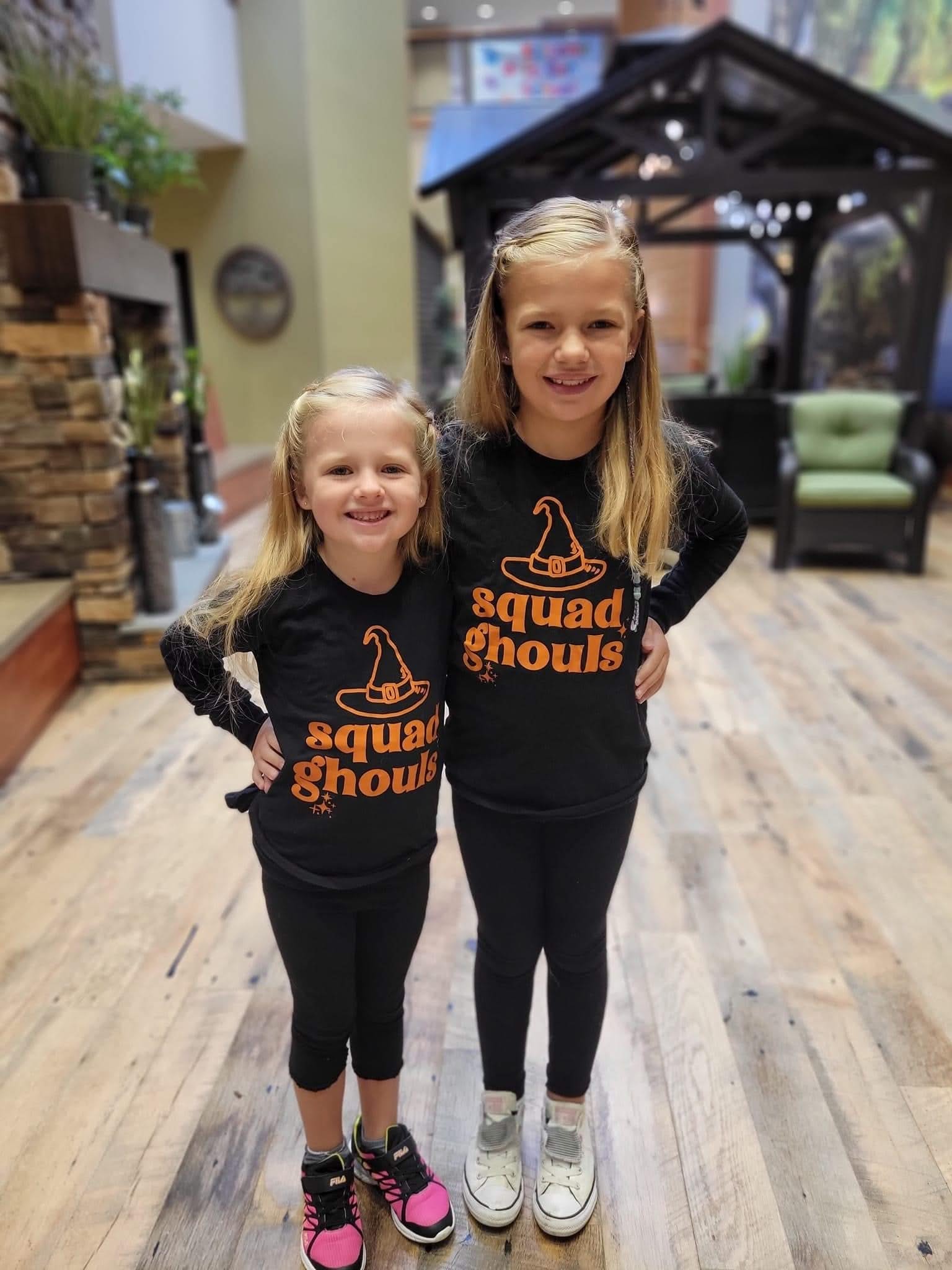 Squad Ghouls - Long Sleeve Child Shirt Little Mama Shirt Shop