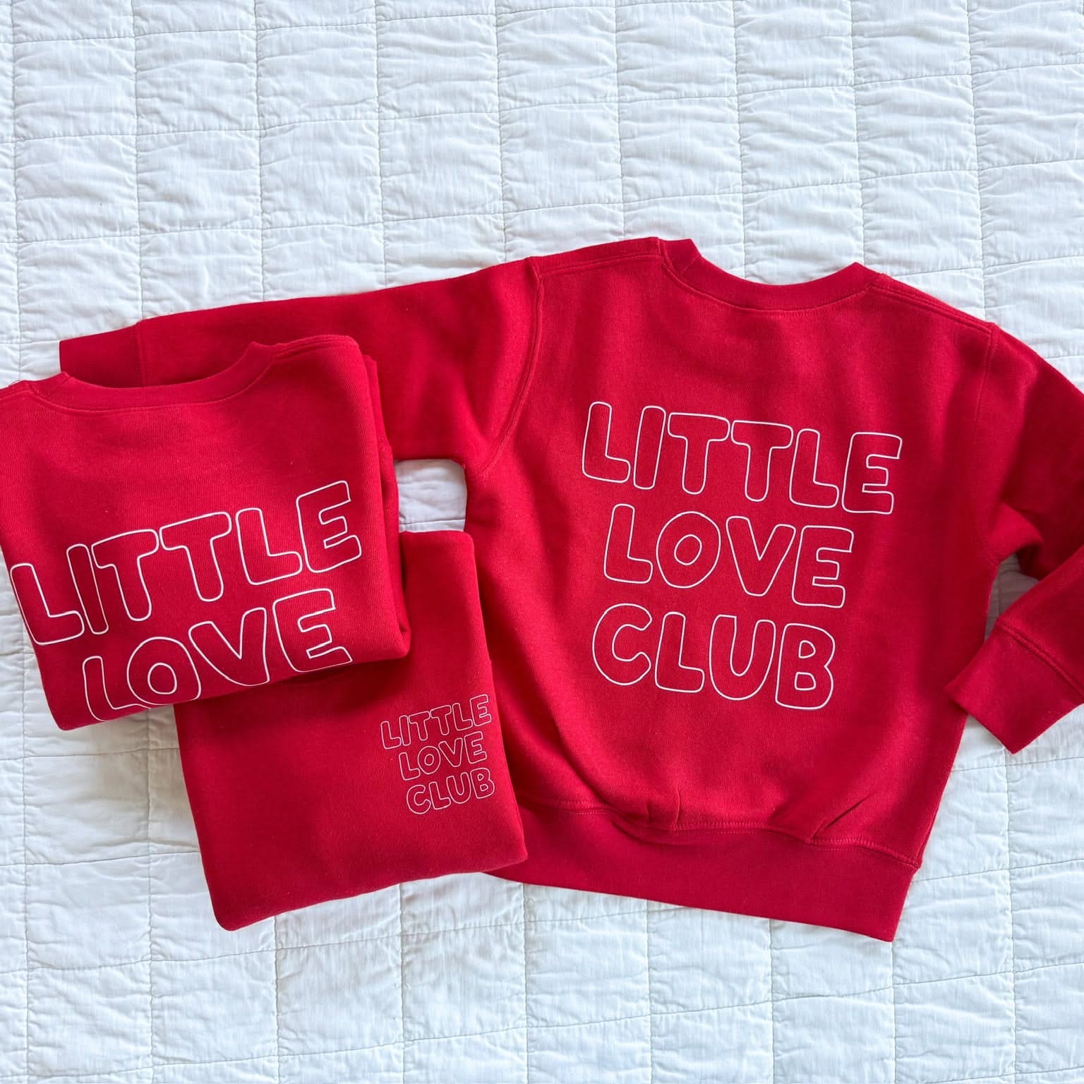 Little Love Club Kids Sweater – Valentine’s Day Edition | Little Mama Shirt Shop Little Mama Shirt Shop LLC