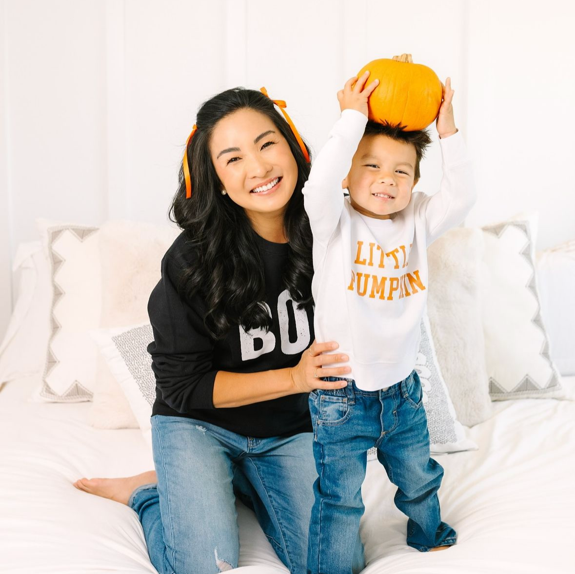Little Pumpkin - Child Sweater Little Mama Shirt Shop