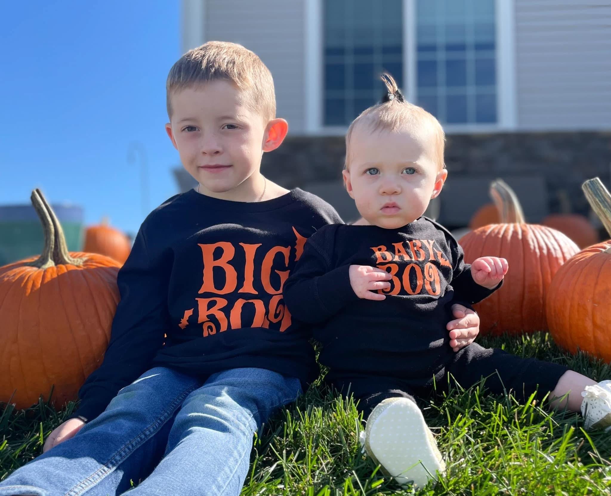 Big Boo (Bats) - Child Long Sleeve Tee