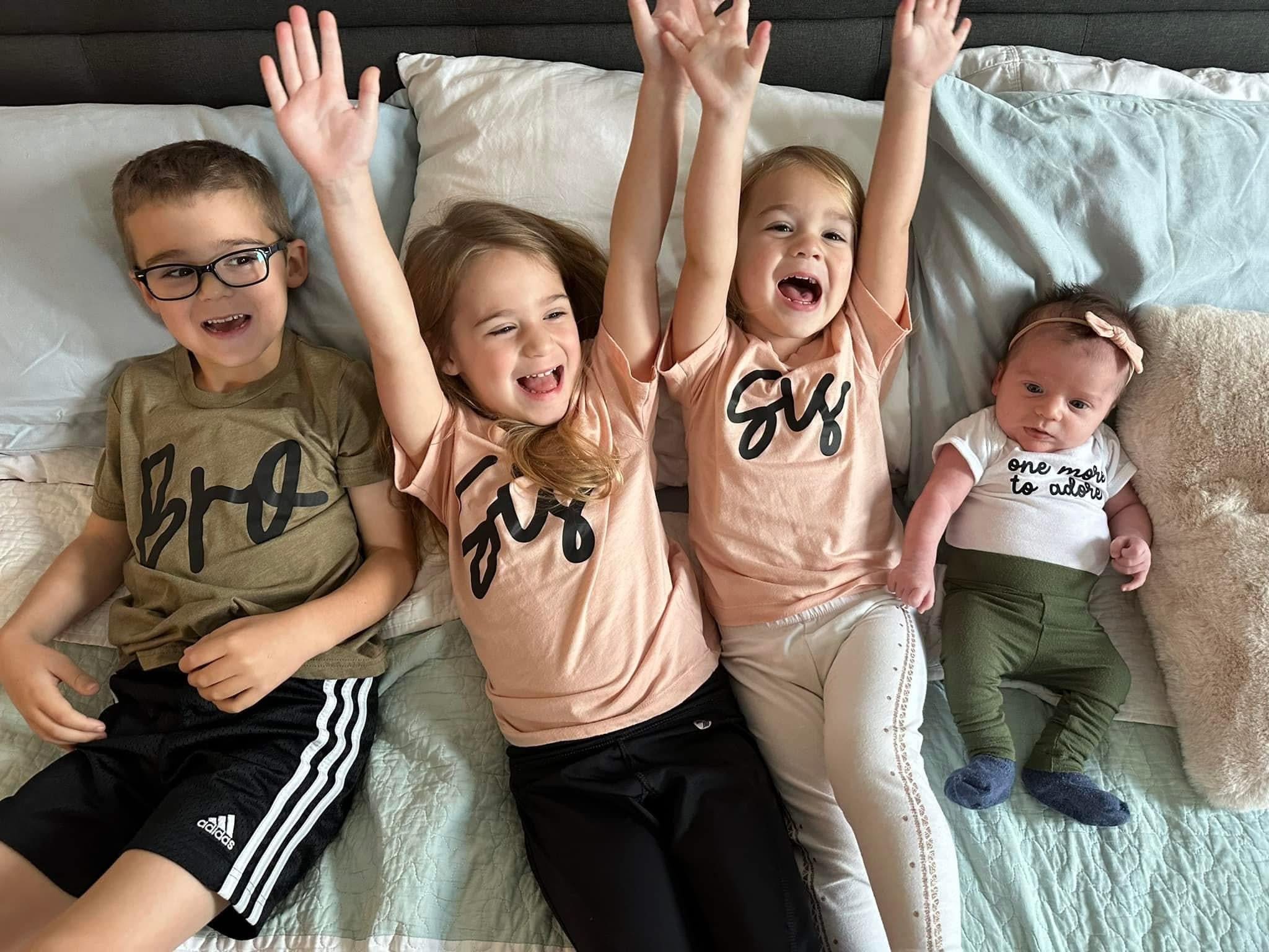 ONE MORE TO ADORE - Short Sleeve Child Shirt Little Mama Shirt Shop